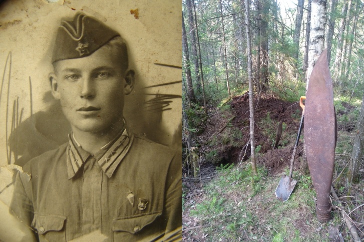 У родственников сохранились снимки летчика. Он погиб в 21 год 