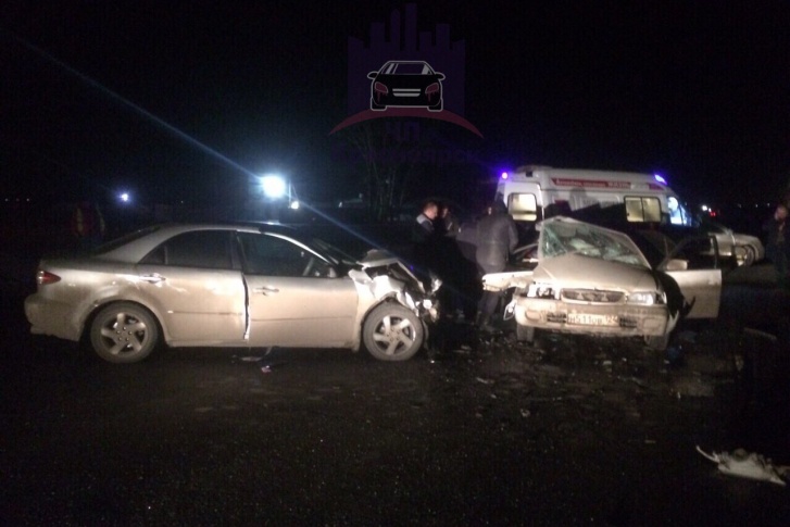 Авария произошла вчера на Енисейском тракте Авария произошла вчера на Енисейском тракте