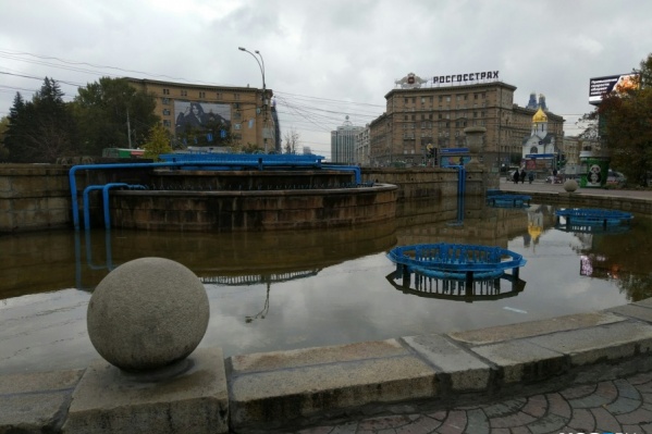 Дольше всех будет работать фонтан в Первомайском сквере Дольше всех будет работать фонтан в Первомайском сквере