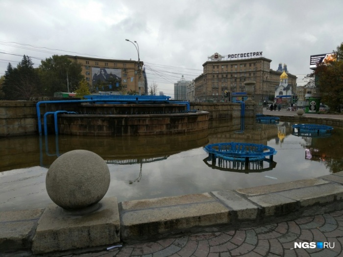 Дольше всех будет работать фонтан в Первомайском сквере Дольше всех будет работать фонтан в Первомайском сквере