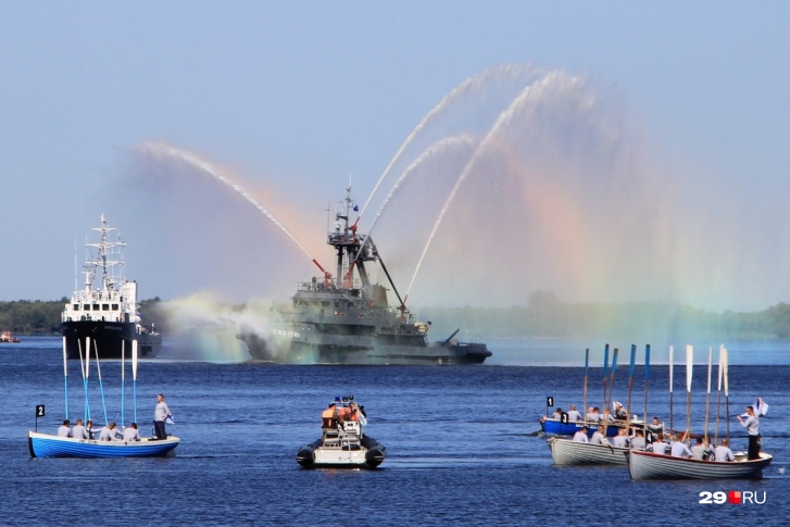 Празднование день военно морского флота в архангельске