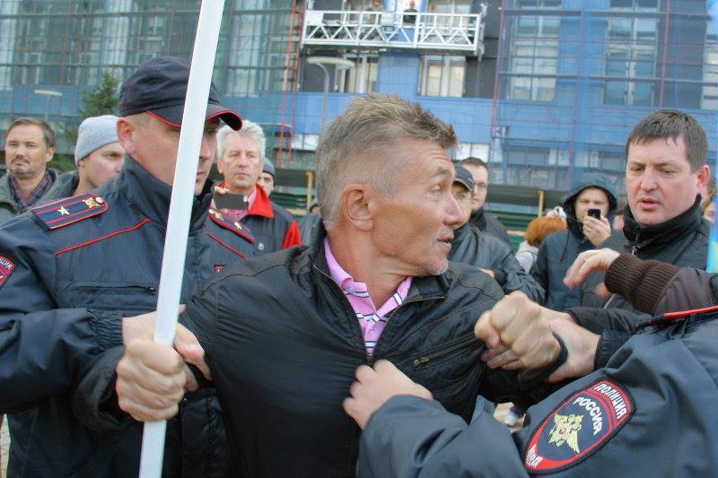Алексей Мананников на Марше мира, 21 сентября 2014 года Алексей Мананников на Марше мира, 21 сентября 2014 года