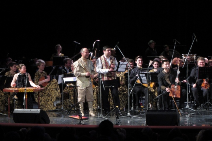 Кураист выступил на сцене с оркестром Юрия Башмета