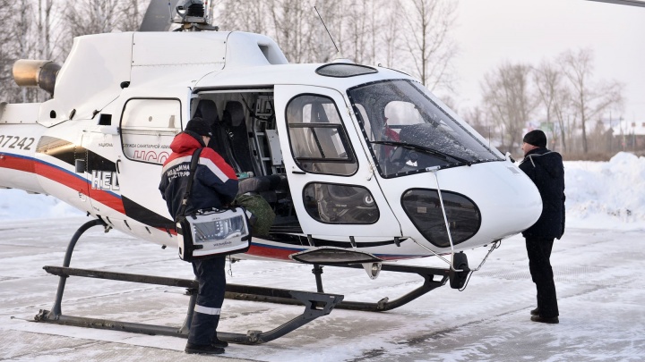 Репортаж из вертолёта: как «летающие» врачи спасают жертв ДТП и больных гриппом