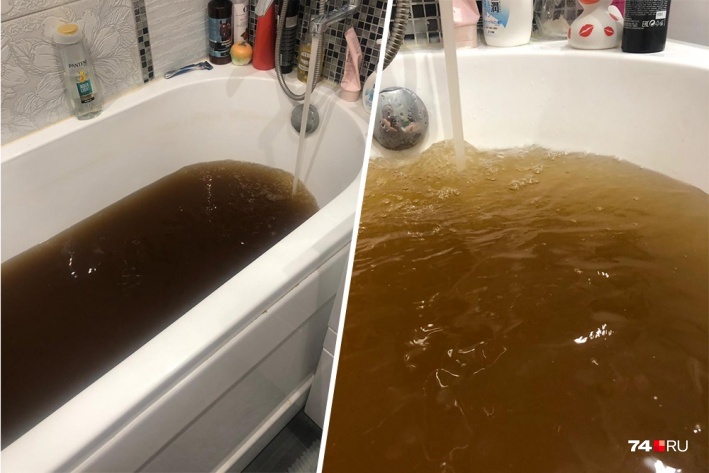 Такая вода бежит в доме на Доватора, 10а Такая вода бежит в доме на Доватора, 10а