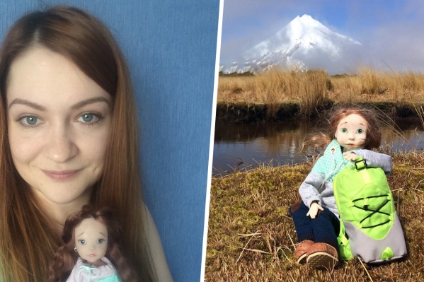 Во все путешествия одну из кукол — хрупкую Полину — мастер берет с собой Во все путешествия одну из кукол — хрупкую Полину — мастер берет с собой