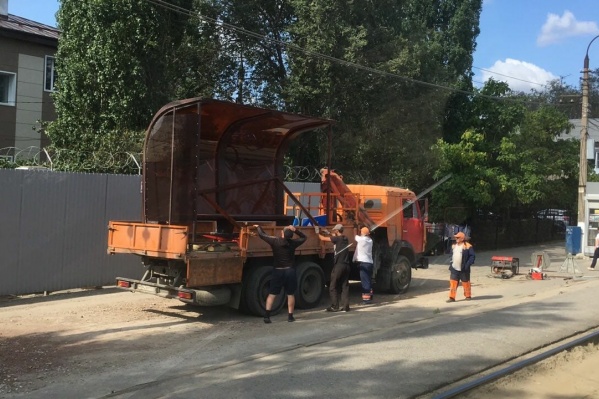 Готовить площадку под новый павильон на Ангарском начали 1 августа Готовить площадку под новый павильон на Ангарском начали 1 августа 