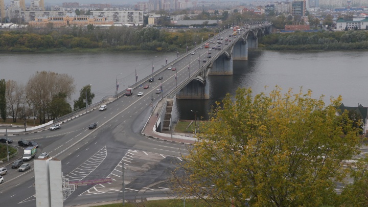 Схема движения транспорта при съезде с Канавинского моста изменится 8 июня