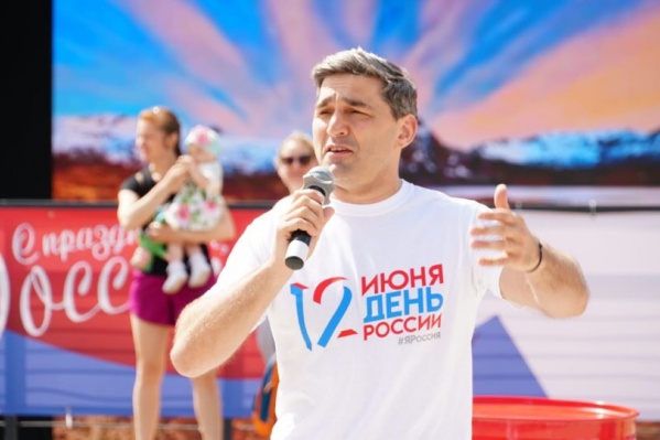 В парке Революции устроили спортивное утро В парке Революции устроили спортивное утро 