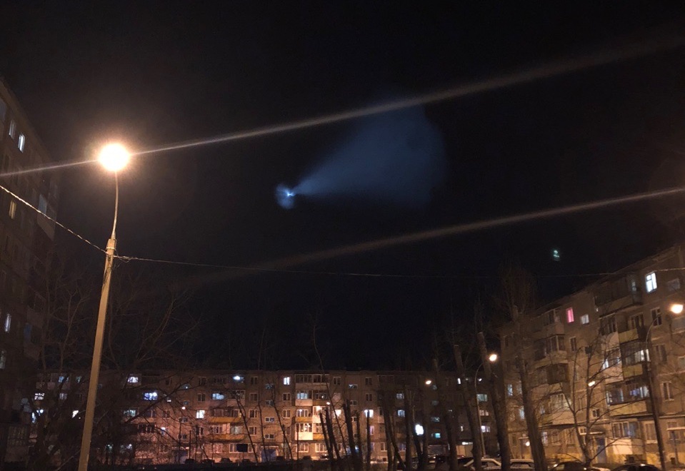 Такой снимок сделал житель одного из микрорайонов Перми Такой снимок сделал житель одного из микрорайонов Перми