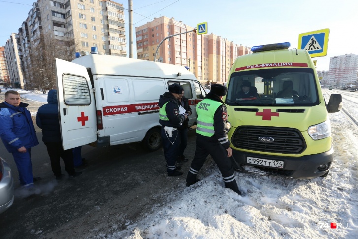 ДТП произошло на северо-западе Челябинска ДТП произошло на северо-западе Челябинска