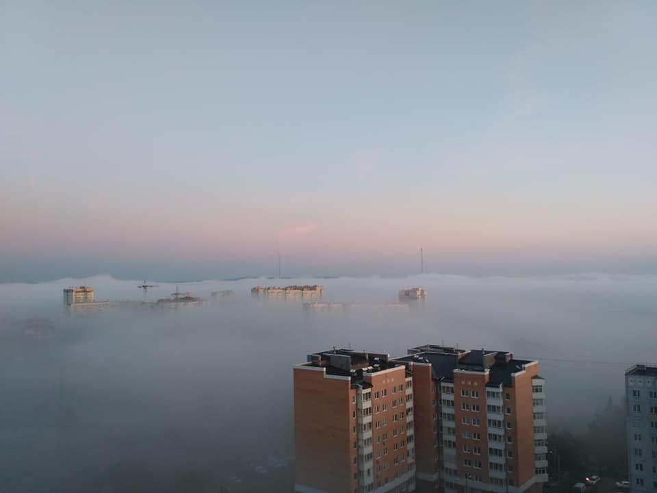 Красноярцев предупредили о тумане утром понедельника перед резкой сменой погоды