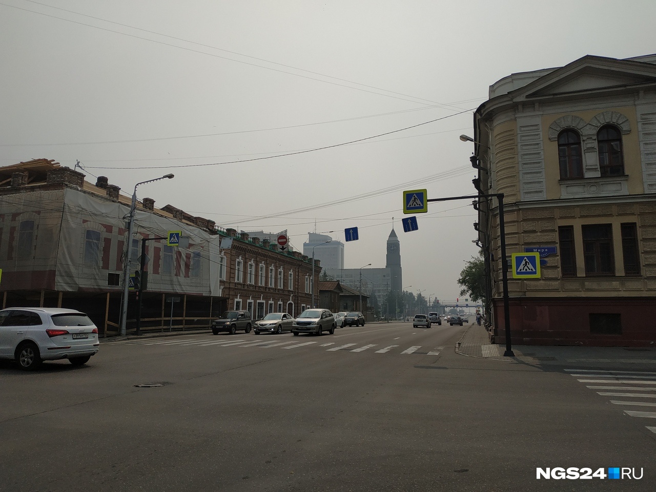 По снимкам со спутника нашли источник дыма, повисшего над Красноярском