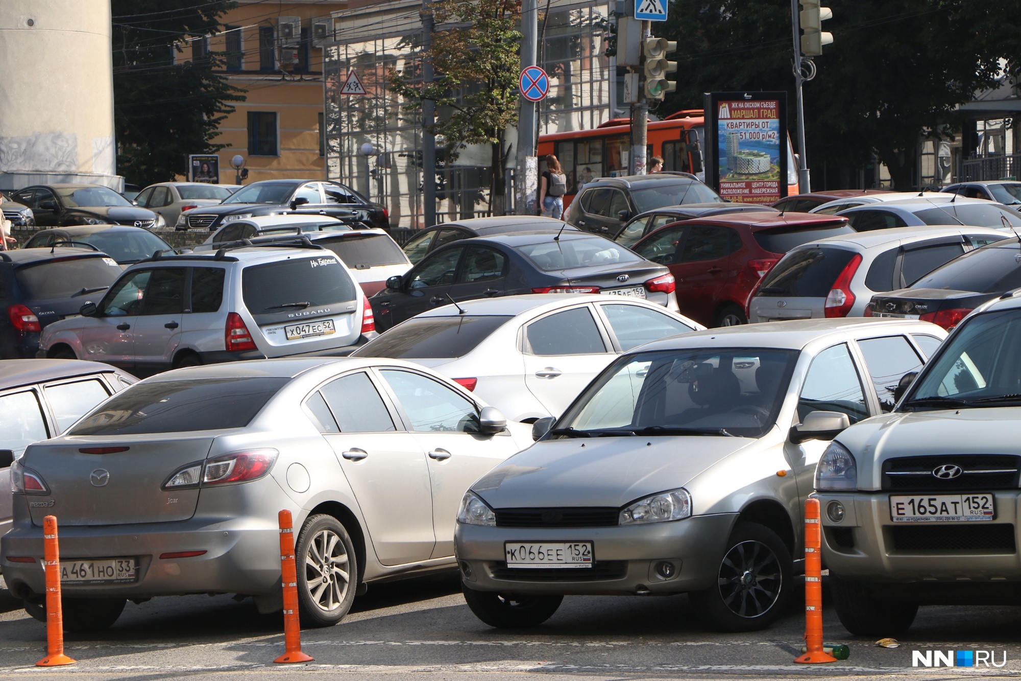 Новые платные парковки в центре Нижнего Новгорода намерены ввести в 2019 году