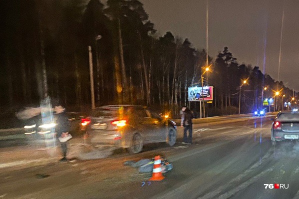 Пешеход получил травмы Пешеход получил травмы