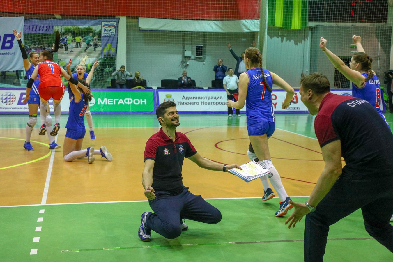 Это «Спарта»! Нижегородские волейболистки впервые в истории выиграли золото чемпионата России