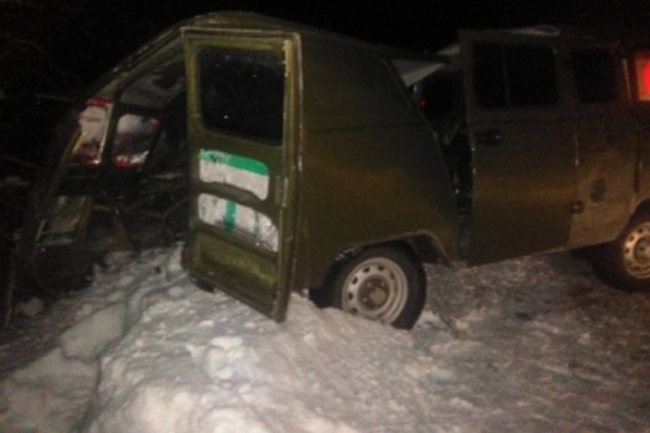 Пассажир УАЗа погиб Пассажир УАЗа погиб
