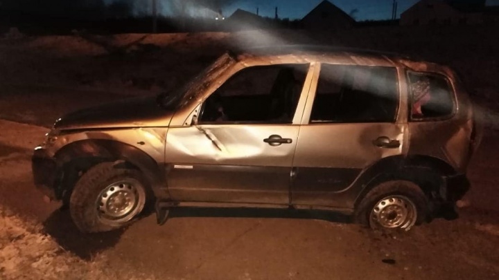 В Башкирии лишенник опрокинул отцовский автомобиль