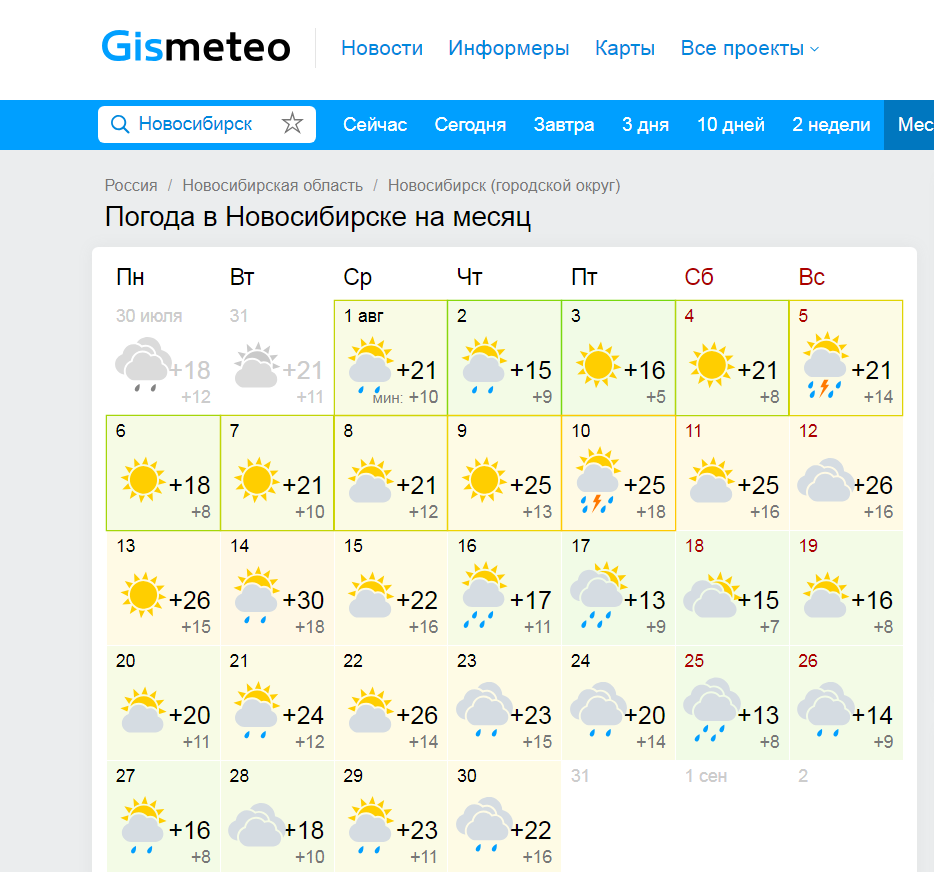 Gismeteo Gismeteo
