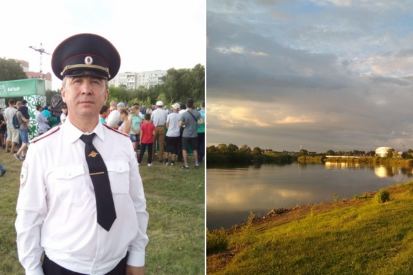 Радиф Сарипов проходил по парку «Заречный», когда увидел женщину в воде Радиф Сарипов проходил по парку «Заречный», когда увидел женщину в воде