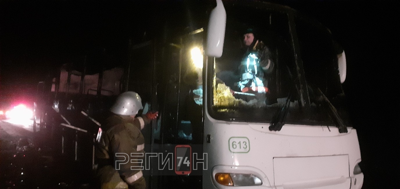 Автобус ехал в Златоуст из Челябинска