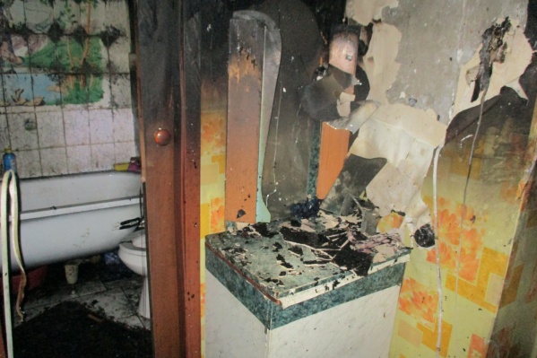 Так сейчас выглядит квартира, в которой вспыхнул огонь Так сейчас выглядит квартира, в которой вспыхнул огонь