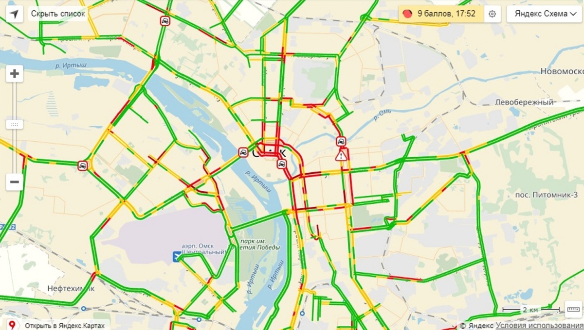 Пробки омск. Пробки 8 баллов. Пробка в Омске на мосту. Яндекс пробки Омск. Система баллов Яндекс пробок.