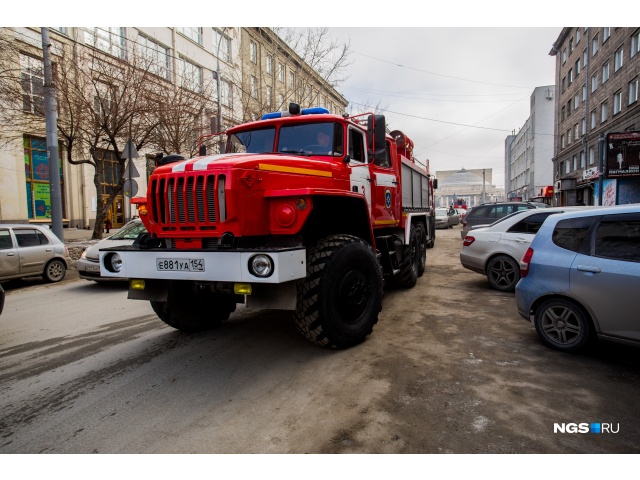 Не пропустил пожарную машину