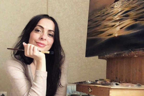 Художница Анастасия Отришко написала картину с полуобнажённым поэтом Пушкиным и обнажённой собой Художница Анастасия Отришко написала картину с полуобнажённым поэтом Пушкиным и обнажённой собой