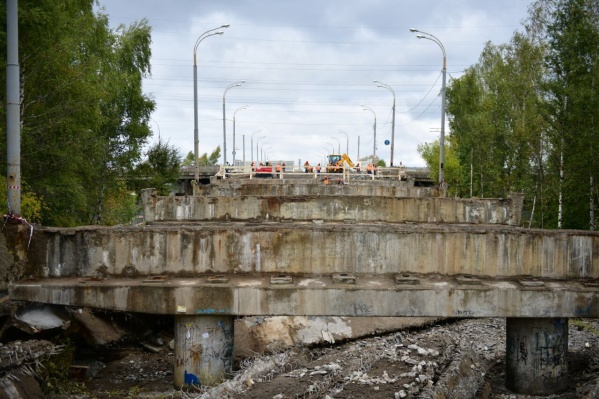 Подъём моста разберут полностью Подъём моста разберут полностью