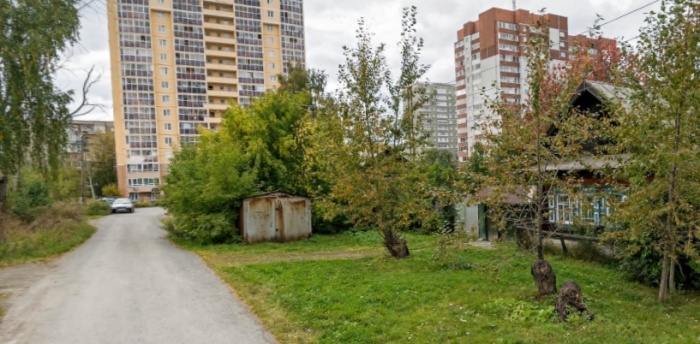 На месте нового квартала раньше была примерно такая обстановка На месте нового квартала раньше была примерно такая обстановка