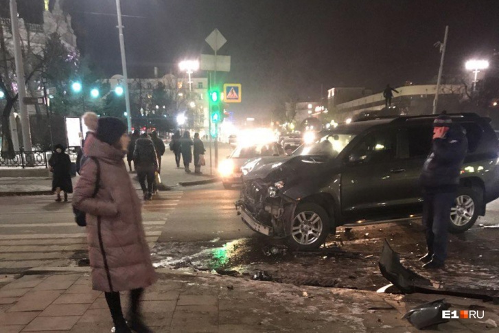 В аварии никто не пострадал В аварии никто не пострадал