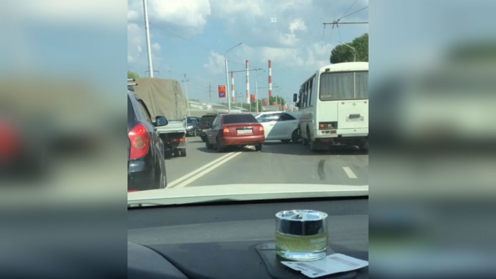 ДТП на «пьяной»: в Уфе столкнулись шесть машин