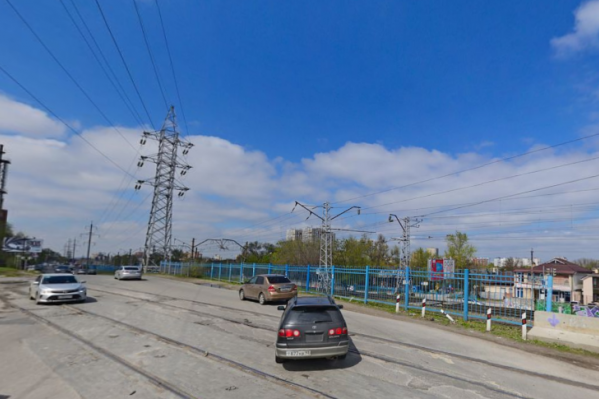 Здесь будет расположена новая развязка Здесь будет расположена новая развязка