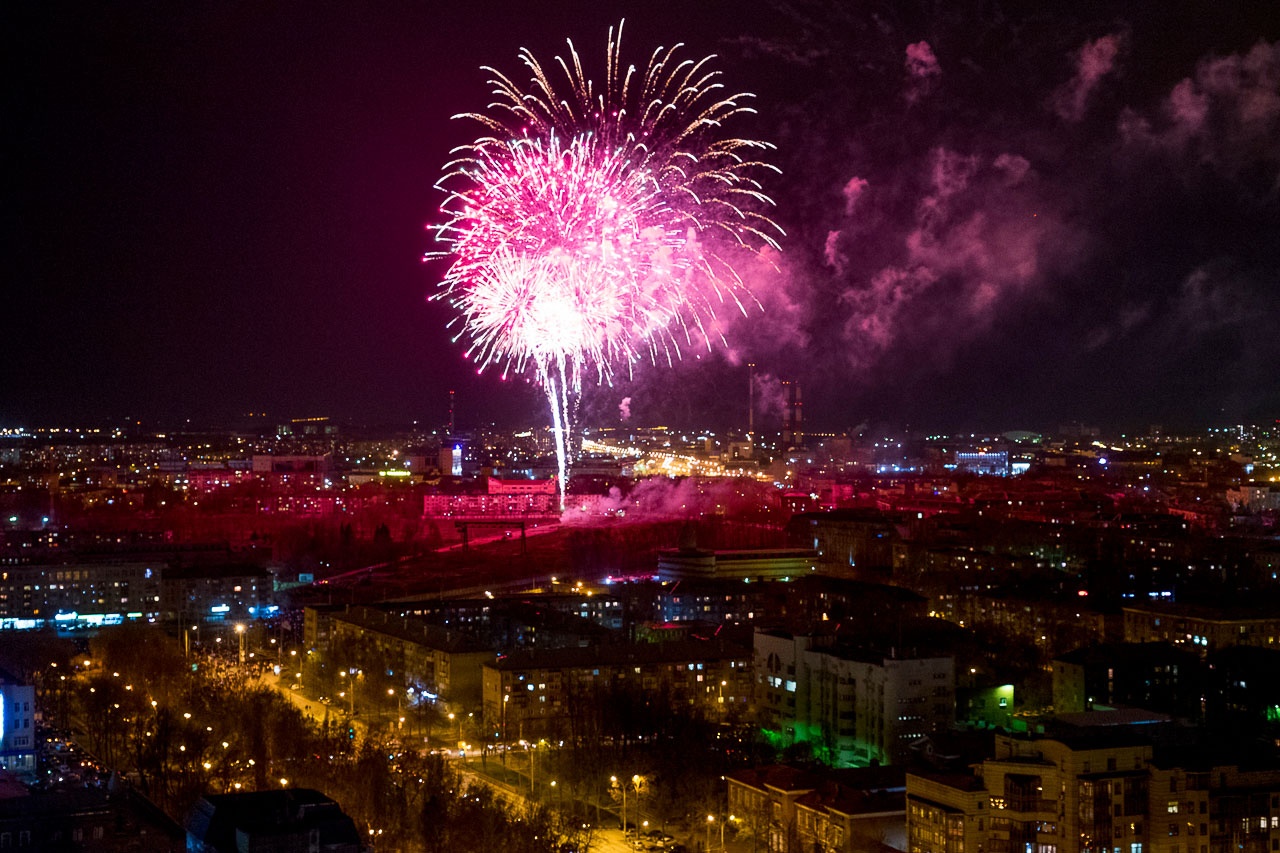 В День Победы в Перми запустят 10-минутный фейерверк — это около пяти тысяч «выстрелов»