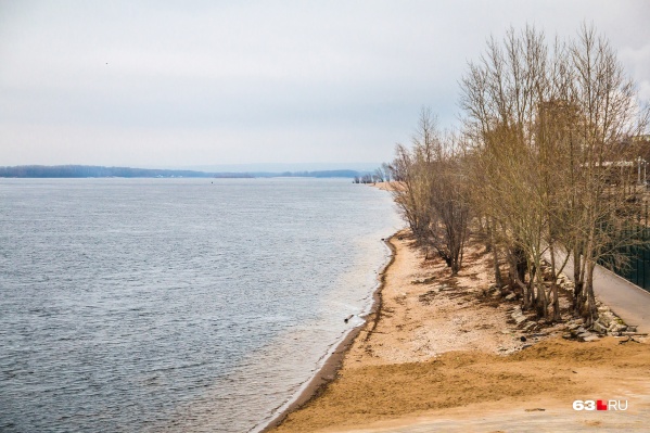 Самара пляжи на волге