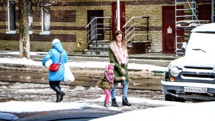 Потепление и снег ожидаются на выходных в Нижегородской области