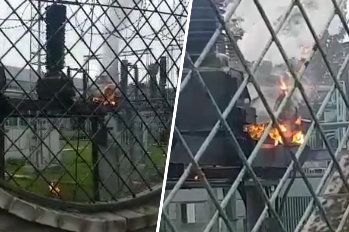 На заводе «Тагмет» произошел взрыв на подстанции