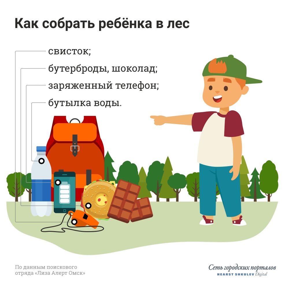 Всё, что необходимо ребёнку, даже если прогулка в лесу всего на пару часов Всё, что необходимо ребёнку, даже если прогулка в лесу всего на пару часов