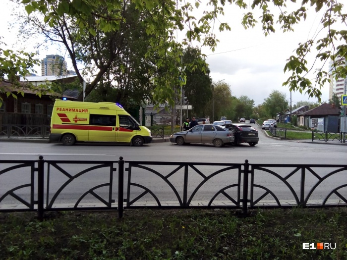 Водители обеих машин травм не получили Водители обеих машин травм не получили