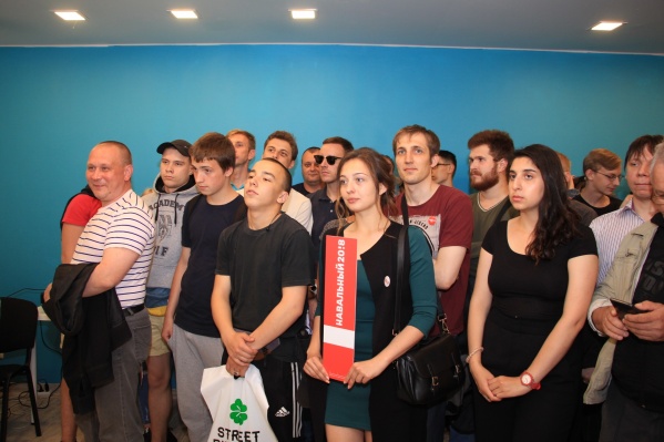 Открытие штаба Навального в Архангельске 14 августа 2017 года Открытие штаба Навального в Архангельске 14 августа 2017 года