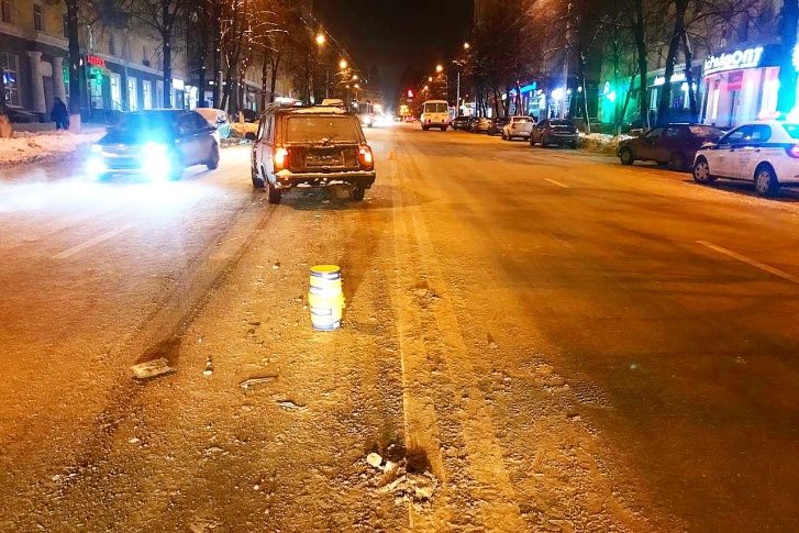 Пешехода медики увезли в больницу Пешехода медики увезли в больницу