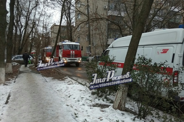Пожар произошел в одной из квартир пятиэтажки Пожар произошел в одной из квартир пятиэтажки 