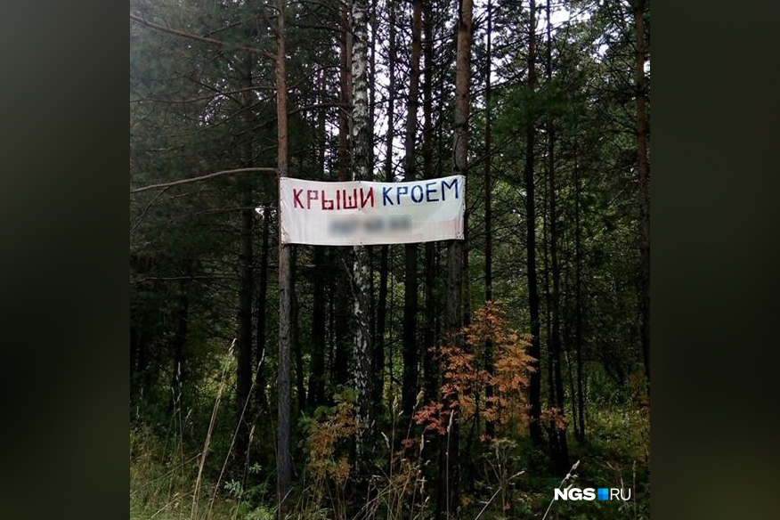 Предприниматель нашёл рабочего по объявлению на растяжке в лесу Предприниматель нашёл рабочего по объявлению на растяжке в лесу