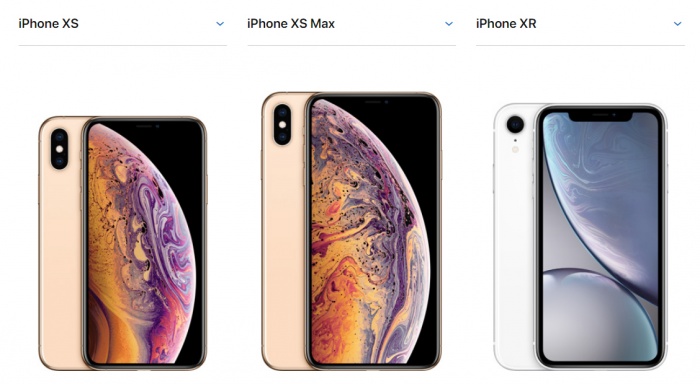 С сегодняшнего дня можно заказать модели iPhone XS и iPhone XS Max