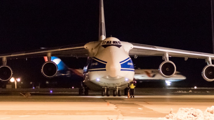 В Пермь прилетел «Руслан»: публикуем фото самого большого серийного грузового гражданского самолёта