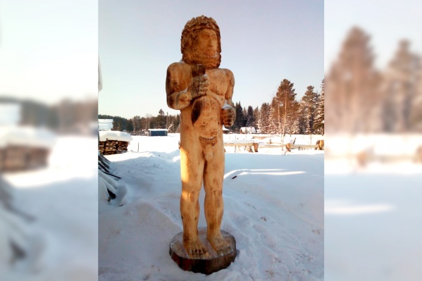 Скульптура Сабика. Так же называется уральский поселок — предположительно, по имени древнего бога Скульптура Сабика. Так же называется уральский поселок — предположительно, по имени древнего бога