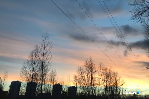 Потепление приходит в Красноярск с сегодняшнего дня Потепление приходит в Красноярск с сегодняшнего дня