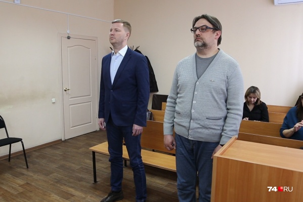 Бывший замминистра экономики Антон Бахаев (слева) и директор рекламной фирмы «Элефант» Михаил Смирнов (справа) Бывший замминистра экономики Антон Бахаев (слева) и директор рекламной фирмы «Элефант» Михаил Смирнов (справа)