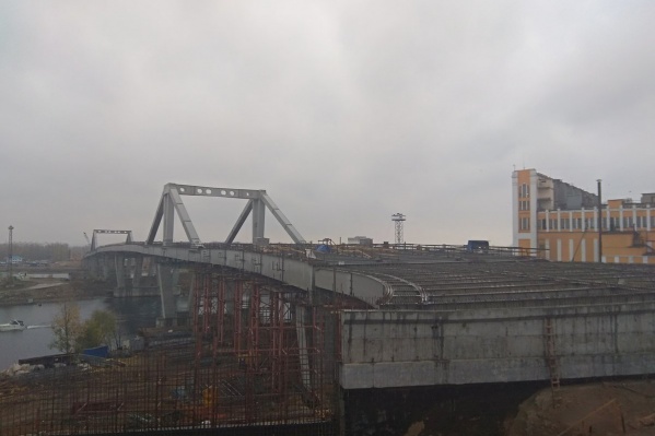 Фрунзенский мост достроят в 2019 году Фрунзенский мост достроят в 2019 году